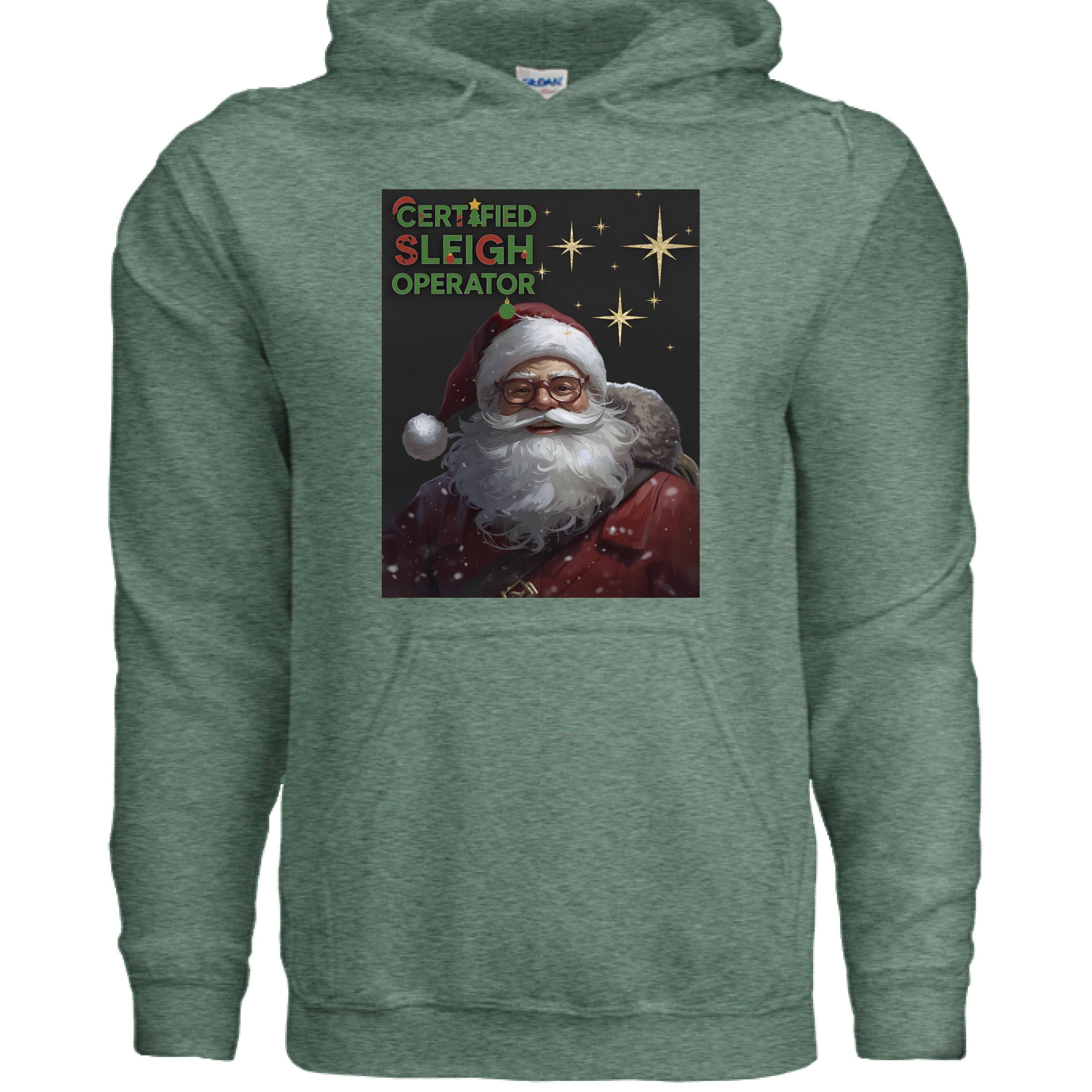 Heather Sport Dark Green - FRONT