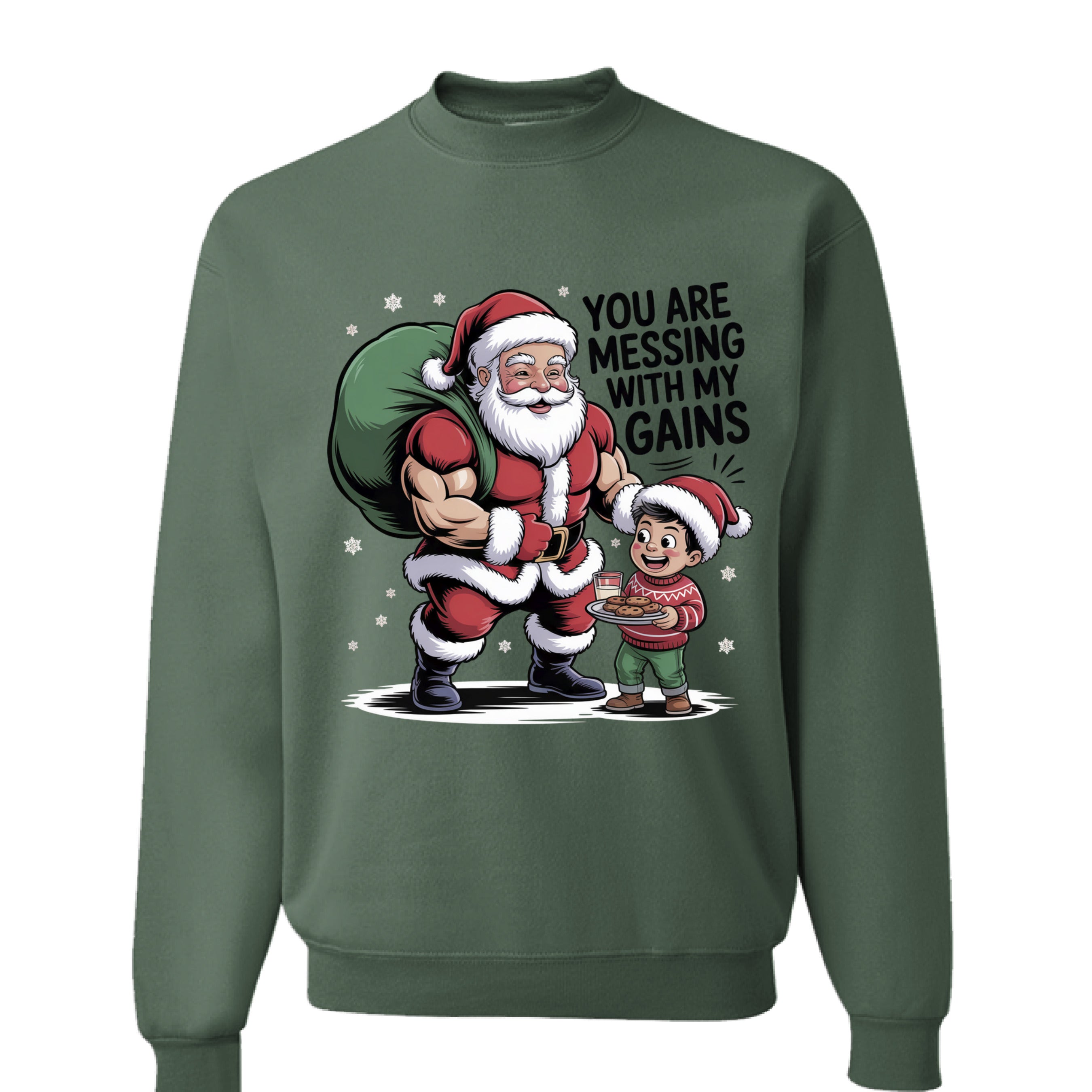 Military Green Heather - FRONT