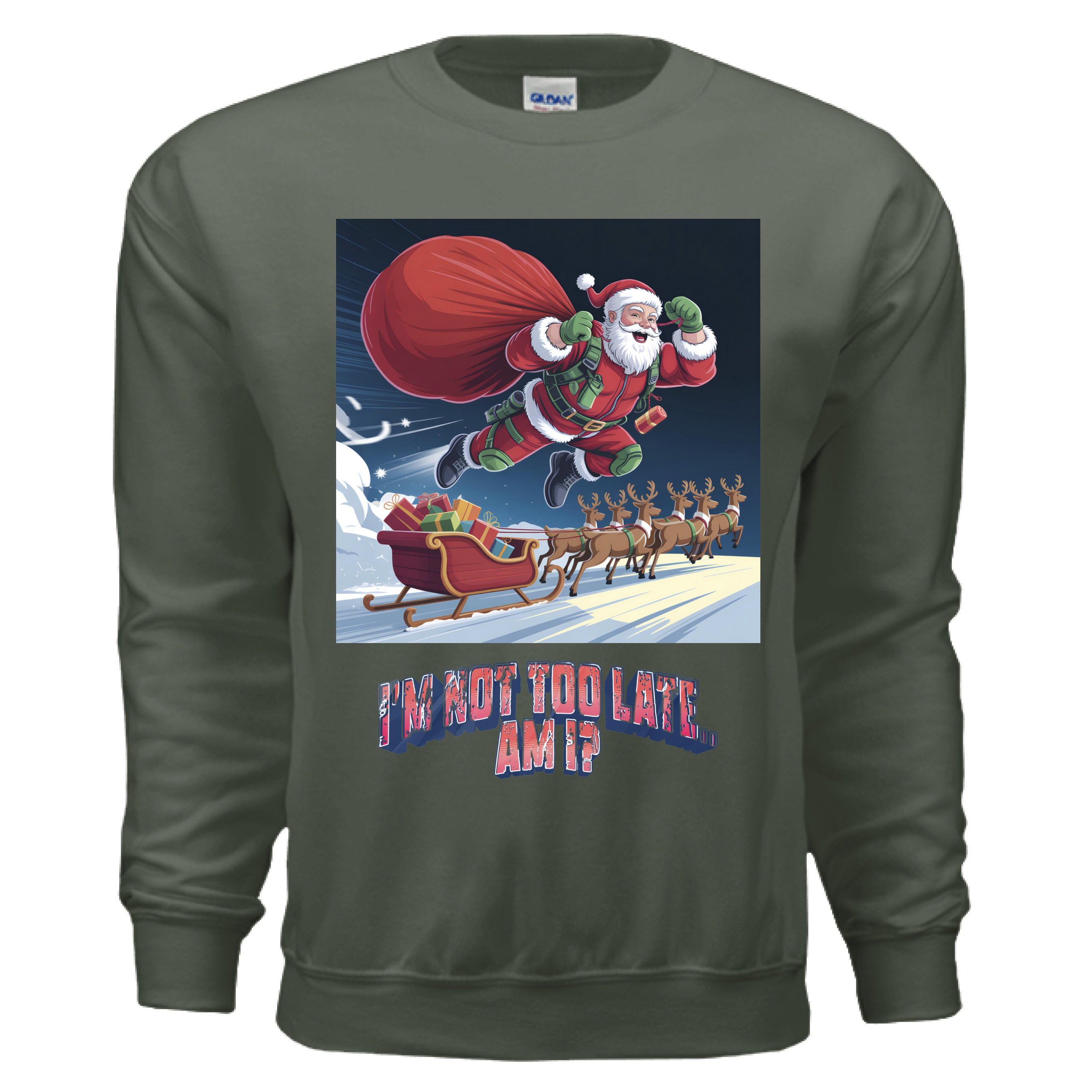 MILITARY GREEN - FRONT